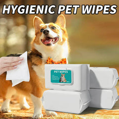 Multi Purpose Pet Wipes for Dogs CatMulti-Purpose Pet Wipes – Plant-Based Deodorizer | Sensitive Skin Care for Dogs & Cats | Odor & Dirt Remover for Paws, Ears & Bodys Plant Based Deodorizer Sensitive Skin Care and Odor Remover for Paws Ears and Body