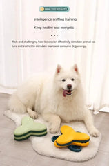 New Dog Puzzle Toys | Slow Feeder Interactive Food Dispenser for Dogs & Cats | Non-Slip Training & Mental Stimulation Toy