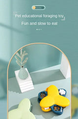 New Dog Puzzle Toys | Slow Feeder Interactive Food Dispenser for Dogs & Cats | Non-Slip Training & Mental Stimulation Toy