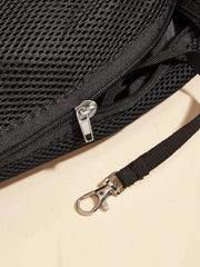 Outdoor Cat Backpack Carrier - Portable Pet Travel Backpack for Cats & Small Dogs, Lightweight Breathable Handbag for Hiking & Outings