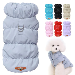Padded Winter Dog Coat - Soft Warm Jacket for Small Breeds