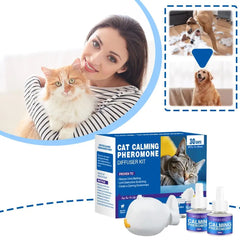 Pet Calming Diffuser 48ml - Stop Scratching & Peeing from Anxiety