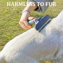 Pet Dematting Comb - Detangling & Hair Removal Tool for Dogs & Cats