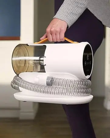 Pet Grooming Vacuum Kit - 12000Pa Dog Hair Vacuum with 5 Tools & 2L Capacity