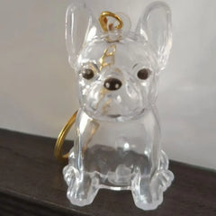 Pet Hair Memorial Keychain - DIY Dog Hair Storage Jewelry Gift