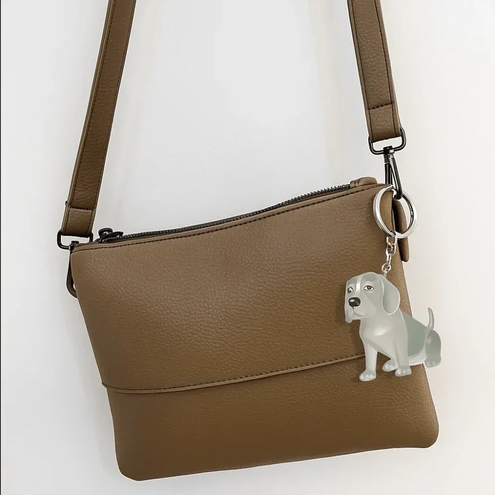 Pet Hair Memorial Keychain - DIY Dog Hair Storage Jewelry Gift