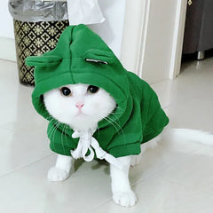 Pet Hoodie Sweater - Winter Pullover with Sports & Animal Designs