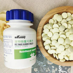 Pet Pica Supplement - 180 Trace Element Tablets to Stop Strange Eating Habits