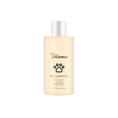 Pet Shampoo for Dogs & Cats - 100ml/300ml Flea Killer & Mite Removal, Deodorizing Itch Relief with Moisturizing Formula, Hair Softening Wash