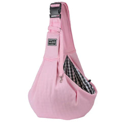 Pet Sling Carrier Bag - Adjustable Shoulder Tote for Small Dogs & Cats