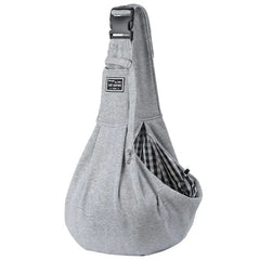 Pet Sling Carrier Bag - Adjustable Shoulder Tote for Small Dogs & Cats