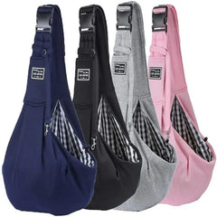 Pet Sling Carrier Bag - Adjustable Shoulder Tote for Small Dogs & Cats
