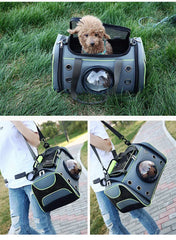 Pet Sling Carrier Bag – Crossbody & Backpack Style for Small Dogs & Cats