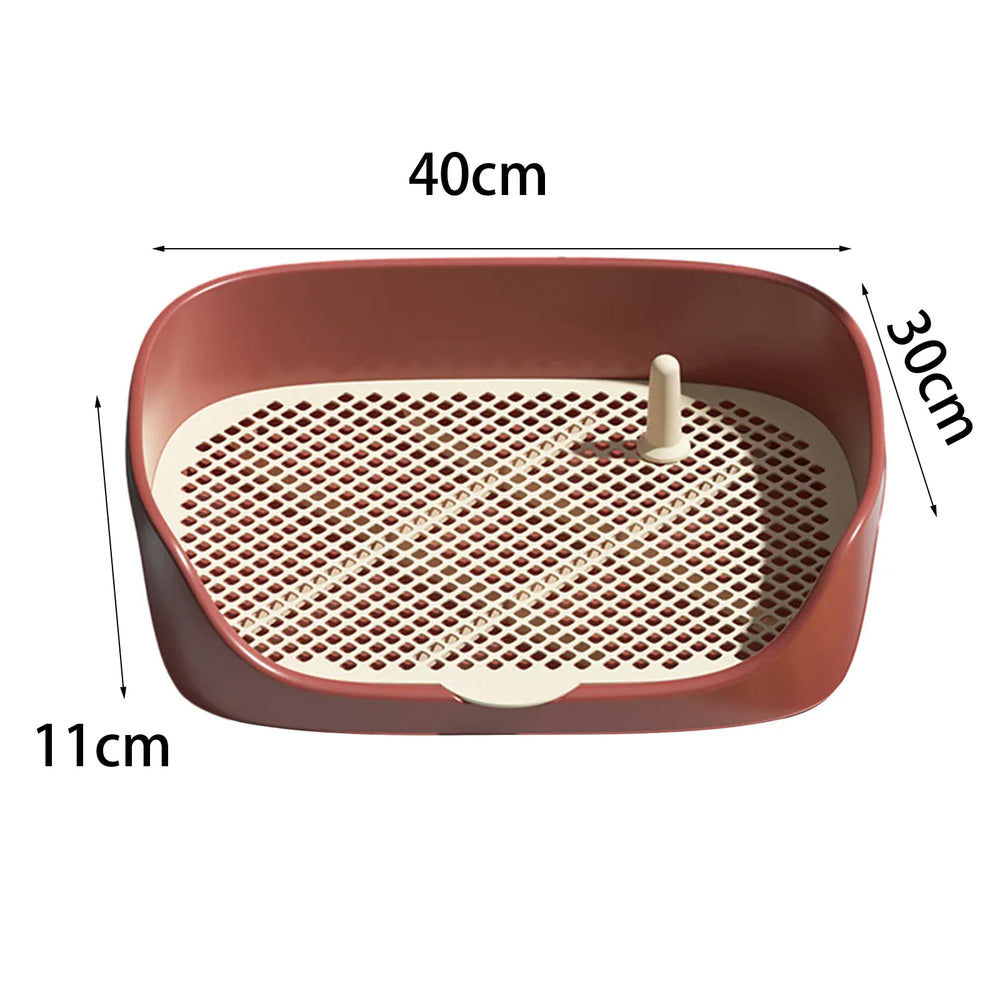 Portable Dog Toilet - Puppy Potty Trainer with Anti-Splash Grid