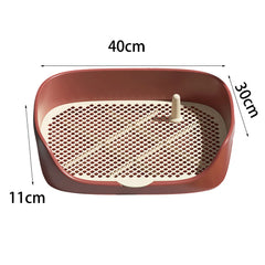 Portable Dog Toilet - Puppy Potty Trainer with Anti-Splash Grid