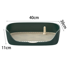 Portable Dog Toilet - Puppy Potty Trainer with Anti-Splash Grid