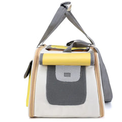 Portable Pet Sling Bag - Large Capacity Breathable Cat & Dog Carrier, Summer Outdoor Single Shoulder Cross-Body Bag for Medium Pets