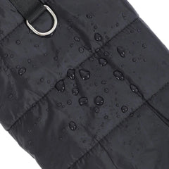 Premium Hooded Cat & Dog Coat - Windproof Fleece Jacket with D-Ring