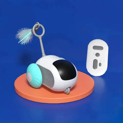 Remote Control Cat Toy Car - Automatic Self-Driving Smart Toy with Obstacle Avoidance