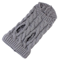 Small Dog Sweater | Autumn & Winter Knitted Pullover, Warm Solid Pet Clothes