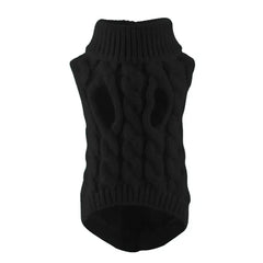 Small Dog Sweater | Autumn & Winter Knitted Pullover, Warm Solid Pet Clothes