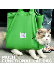 SoBag Soft Pet Backpack - Airline Approved Cat & Dog Carrier, Hands-Free Walking Design with Head & Tail Openings, Breathable Travel Bag