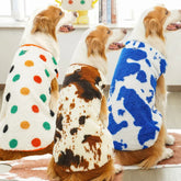 Soft Flannel Dog Pajamas Winter Warm Vest | Cozy Clothes for Small, Medium & Large Dogs (2.5–35kg)