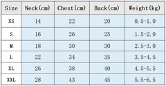 Sphynx Cat Pajamas - Winter Four-Legged Warm Coat for Hairless Cats