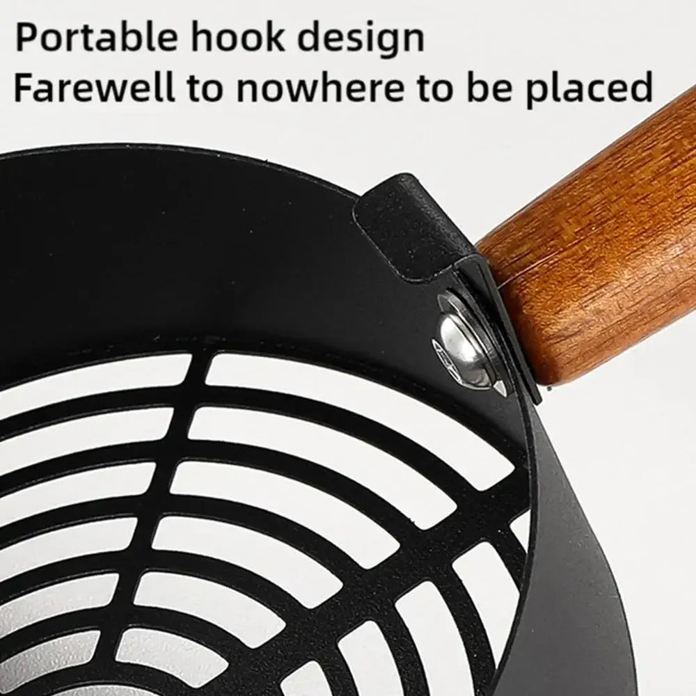 Durable stainless steel scoop designed for daily litter box use