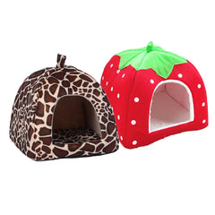 Cozy cave cat bed providing a warm and secure sleeping space