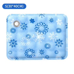 Summer Cooling Gel Mat for Dogs & Cats - Ice Cushion Pet Cooling Blanket
