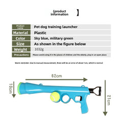 Tennis Ball Launcher for Dogs – Long Distance Throwing Toy for Outdoor Training & Exercise