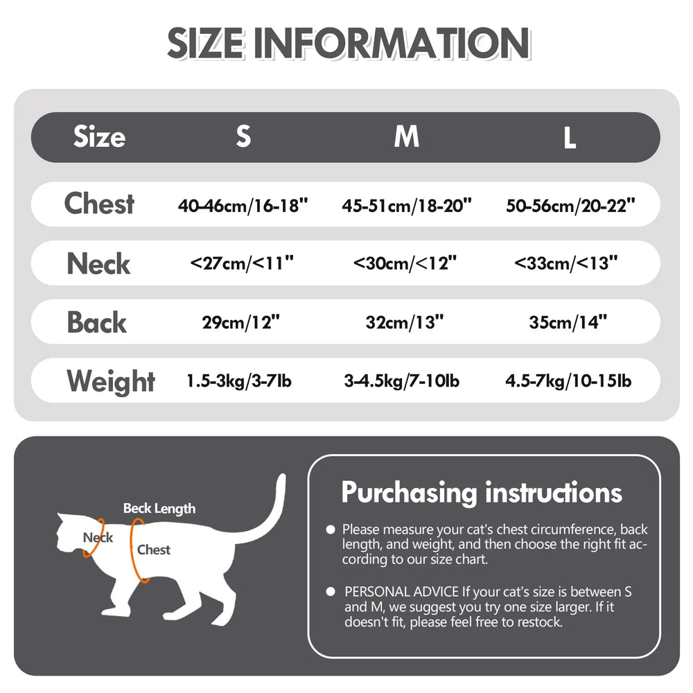 Thick Windproof Cat Jacket - Heavy Duty Winter Coat for Small Pets