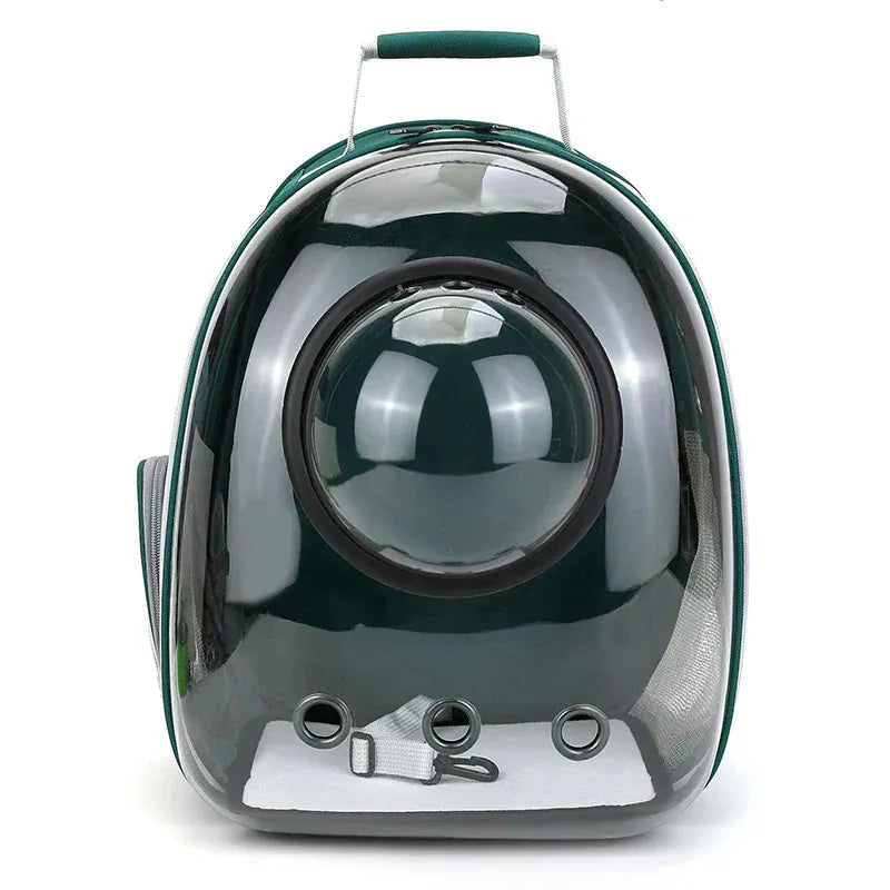 Transparent Cat Carrier Backpack – Bubble Window Pet Travel Bag for Small Dogs & Cats