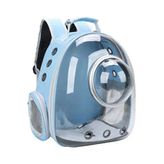 Transparent Cat Carrier Backpack – Bubble Window Pet Travel Bag for Small Dogs & Cats