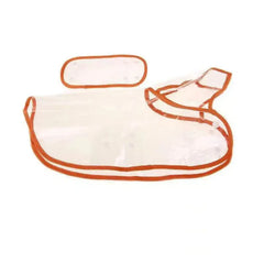 Transparent Dog Raincoat – Waterproof Hooded Rainwear for Small Dogs | Soft PVC Puppy Rain Poncho | Lightweight Pet Jacket