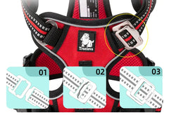 Truelove No-Pull Dog Harness - Reflective Safety Vest with 4 Adjustment Points