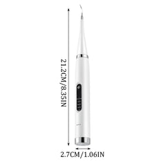 Ultrasonic Electric Dog Toothbrush | Portable Professional Pet Dental Cleaner | Plaque & Tartar Removal for Dogs & Cats