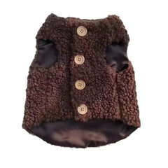 Warm Lambhair Fleece Cat Clothes | Soft Cozy Winter Vest for Cats & Puppies | Kitten Jacket Coat | Pet Sphynx Costume Sweater 고양이