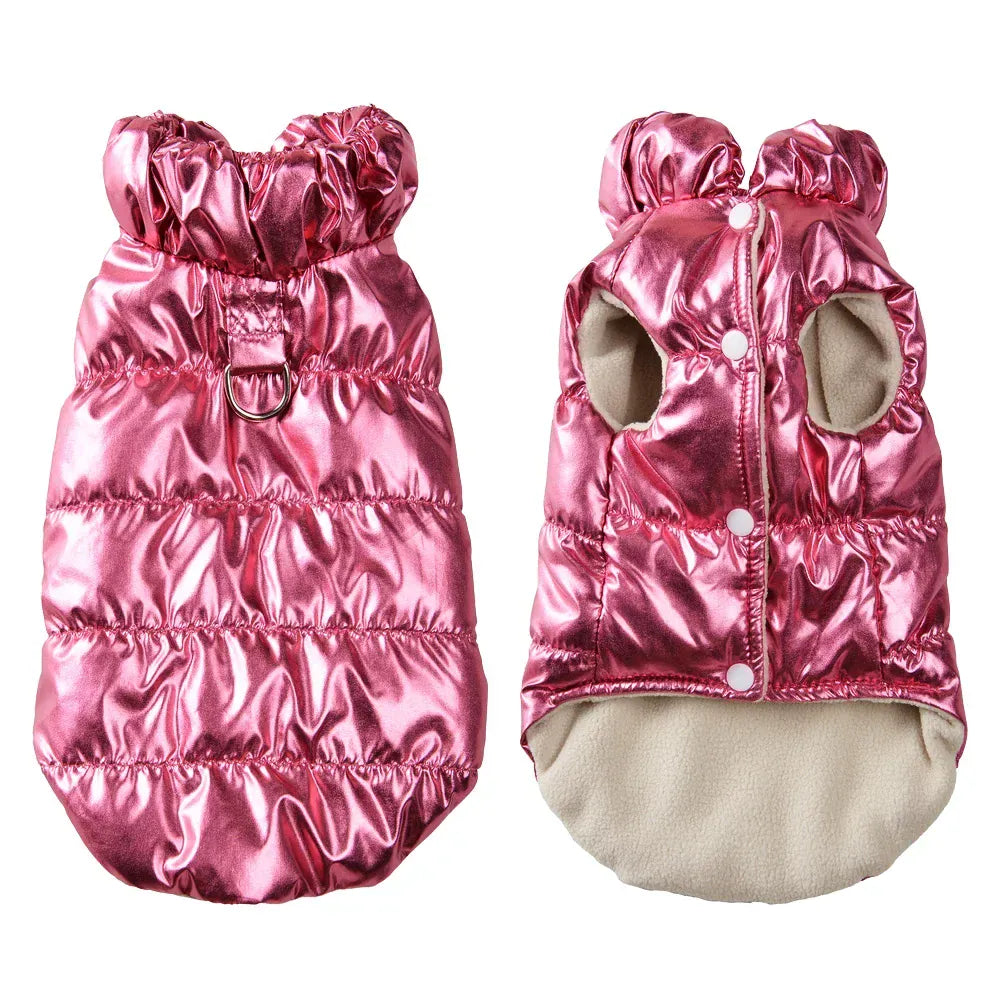 Waterproof Cat Coat with D-Ring - Windproof Winter Jacket for Dogs & Cats