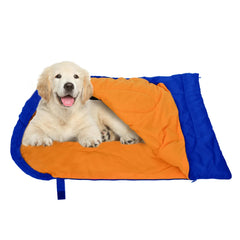 Easy-clean dog bed with waterproof liner preventing moisture damage