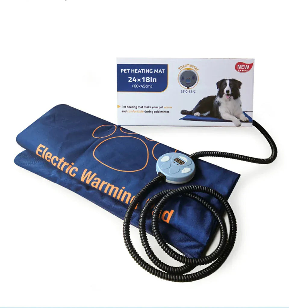 Waterproof Pet Heating Pad - Electric Winter Warmer Blanket 45×60cm