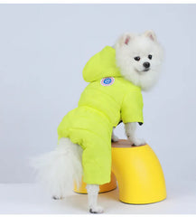 Waterproof Winter Dog Coat – Warm Fleece-Lined Jacket Vest for Small Dogs, French Bulldog, Chihuahua & Puppies
