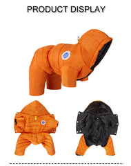 Waterproof Winter Dog Coat – Warm Fleece-Lined Jacket Vest for Small Dogs, French Bulldog, Chihuahua & Puppies