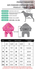 Waterproof Winter Dog Coat – Warm Fleece-Lined Jacket Vest for Small Dogs, French Bulldog, Chihuahua & Puppies