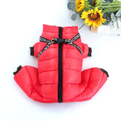 Waterproof Winter Dog Jumpsuit - Super Warm Full-Body Coat for French Bulldogs & Small Breeds
