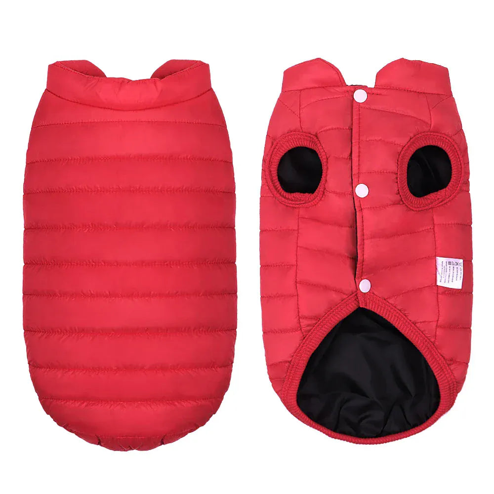 Winter Cat & Dog Warm Down Jacket – Soft Fleece Vest Coat for Small Pets, Kittens & Puppies