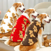Winter Pet Flannel Coat | Warm Dog & Cat Pajamas for Small to Large Breeds – M to 7XL, 5-35kg