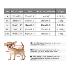 Winter Warm Dog Coat | Small & Medium Dog Hoodie, Thickened Jumpsuit for Puppies | Soft & Cozy Pet Clothes