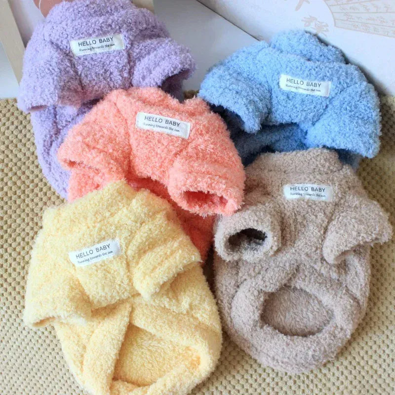 Winter Warm Dog Coat | Soft Jacket for Small Dogs | Chihuahua & Yorkie Puppy Clothes | Cozy Pet Outfit for Cold Weather